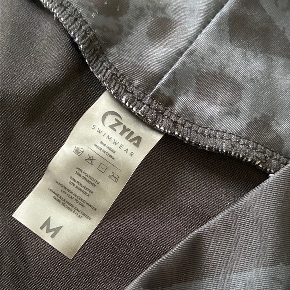 ZYIA Black Printed High-Waist Bikini Set - Women's Swim - Picture 6 of 11